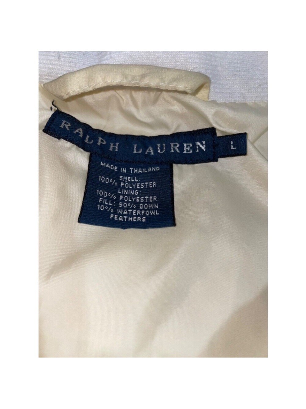 💙RALPH LAUREN💙BLUE LABEL PUFFER DOWN VEST💙 - Picture 4 of 5